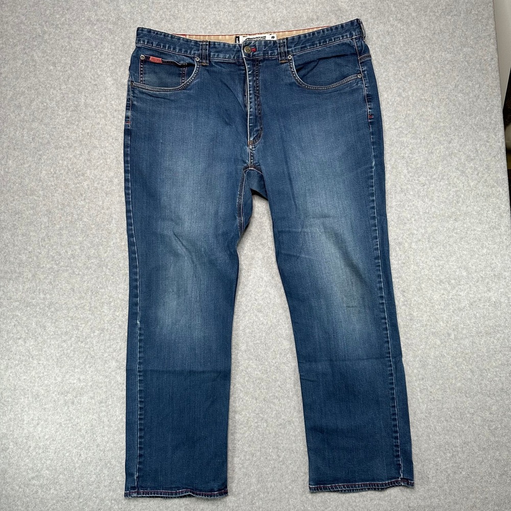 Mountain Khakis Classic Fit Jeans Mens 42x30 Blue Organic Cotton Straight Leg